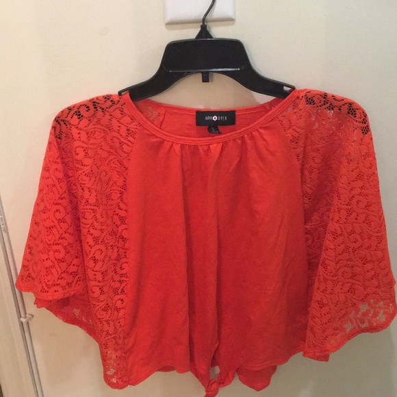 Amy Byer Other - Orange Blouse